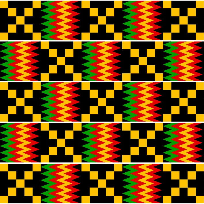 BRUSH ESTAMPADO CUADROS Y RAYAS ROJAS, VERDES Y AMARILLAS