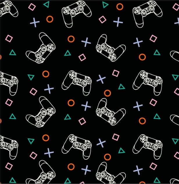 BRUSH ESTAMPADO PLAYSTATION NEGRO