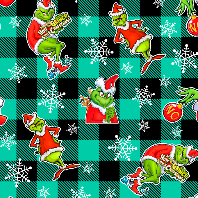 BRUSH ESTAMPADO GRINCH JADE