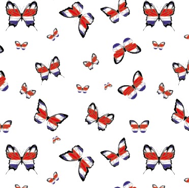 BRUSH ESTAMPADO INDEPENDENCIA MARIPOSAS