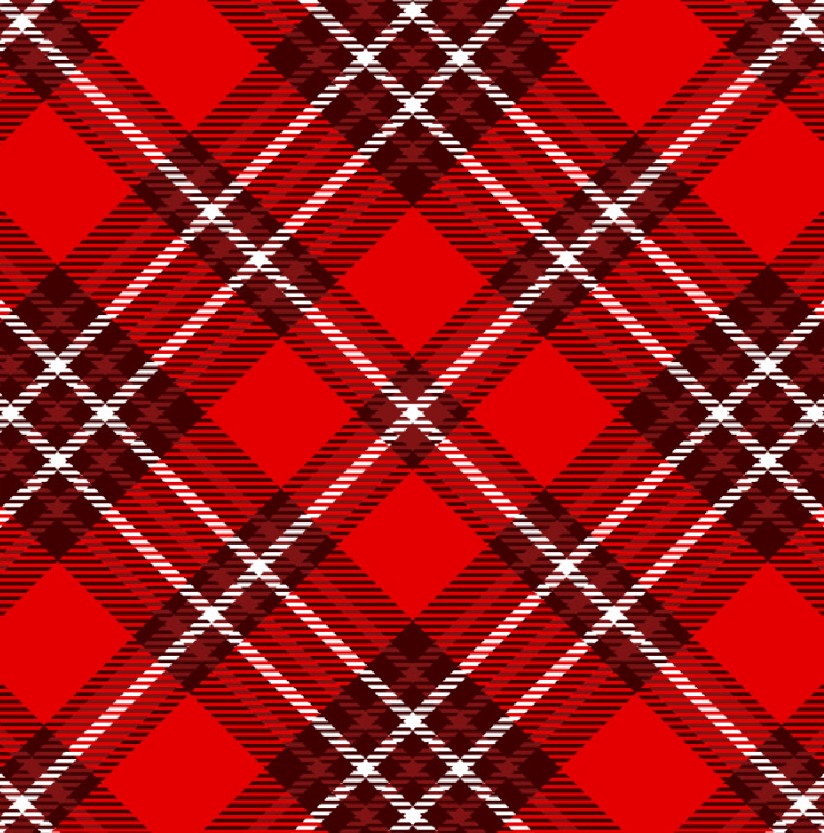 BRUSH ESTAMPADO CUADROS CALADOS BLANCOS