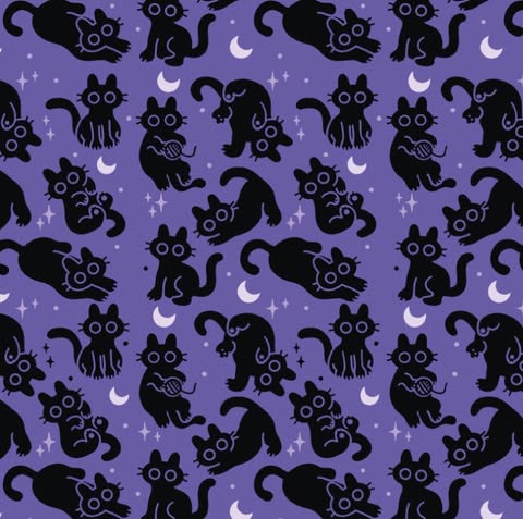 BRUSH ESTAMPADO GATITO LUNAR