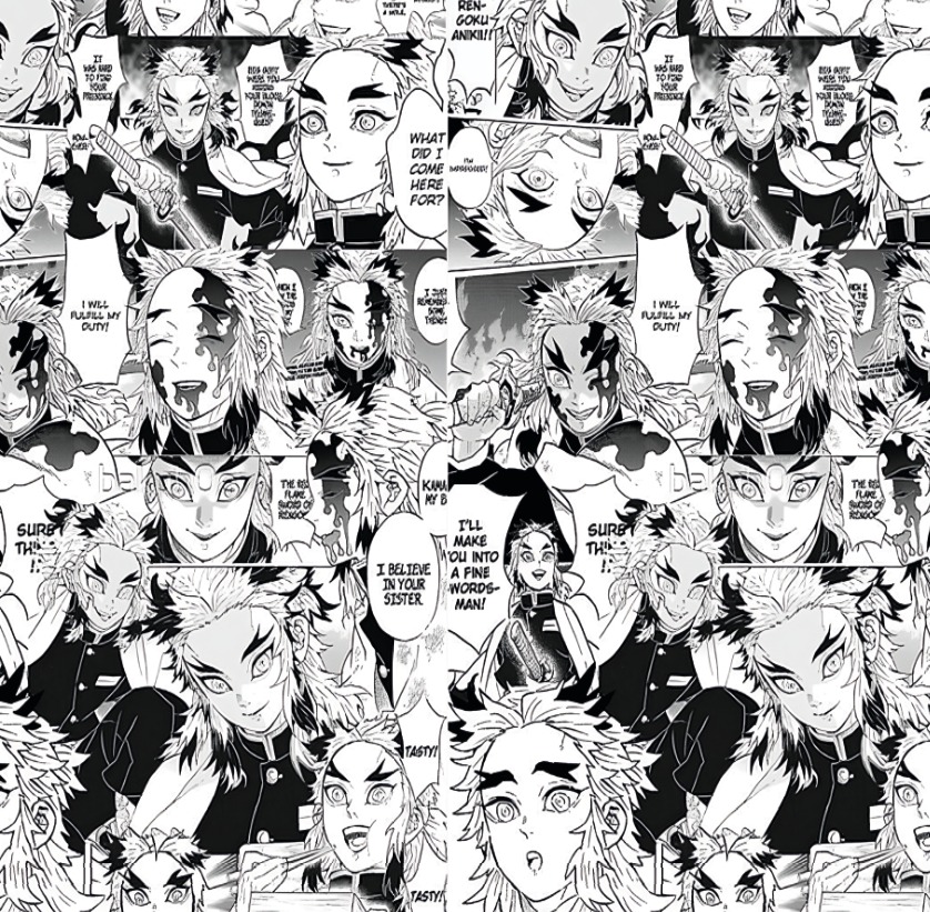 BRUSH ESTAMPADO DEMON SLAYER RENGOKU