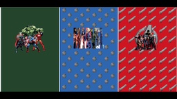 [FMA1000] BRUSH ESTAMPADO FRENTES MARVEL AVENGERS