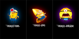 [FMI1002] BRUSH ESTAMPADO FRENTES MEGA MINIONS ADULTO