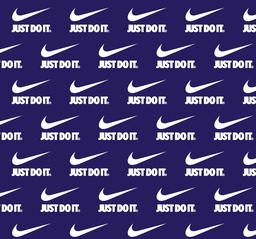 [MNK1000] BRUSH ESTAMPADO NIKE PEQUEÑO FONDO AZUL