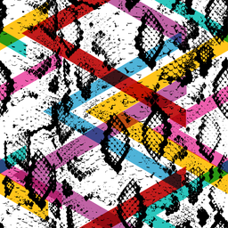 [PSE1003] BRUSH ESTAMPADO SERPIENTE RAYAS