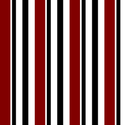[RAY1009] BRUSH ESTAMPADO LINEAS HORIZONTALES ROJAS, BLANCAS & NEGRAS