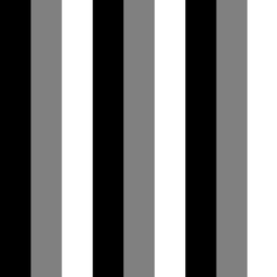 [RAY1010] BRUSH ESTAMPADO RAYAS NEGRO, GRIS Y BLANCO
