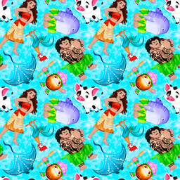 [DMH1005] BRUSH ESTAMPADO MOANA 5