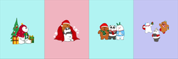 [NES1002] BRUSH ESTAMPADO NAVIDAD FRENTES ESCANDALOSOS UN SOLO COLOR
