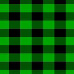 [NCR1000] BRUSH ESTAMPADO CUADROS VERDES Y NEGROS