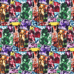 [VAC1001] BRUSH ESTAMPADO COLLAGE ANIME 2