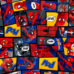 [VSP1005] BRUSH ESTAMPADO SPIDER-MAN COLLAGE