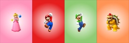 [FMB1004] BRUSH ESTAMPADO FRENTES MARIO BROS & COMPAÑÍA NIÑO
