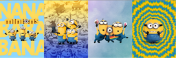[FMI1003] BRUSH ESTAMPADO FRENTES MINIONS NIÑO