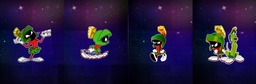 [FLM1000] BRUSH ESTAMPADO FRENTES MARVIN EL MARCIANO NIÑO
