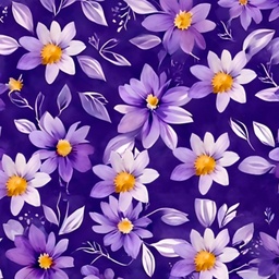 BRUSH ESTAMPADO LILA FLOR