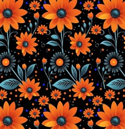 BRUSH ESTAMPADO NARANJA PUNTA
