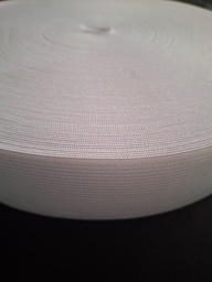 [11064] ELASTICO BLANCO 1 ¾ PULGADAS