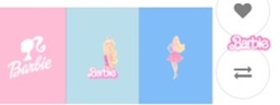 [FBB1002] BRUSH ESTAMPADO FRENTES BARBIE