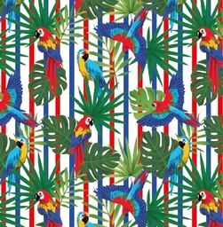 [FDI1003] BRUSH ESTAMPADO RAYAS BANDERA