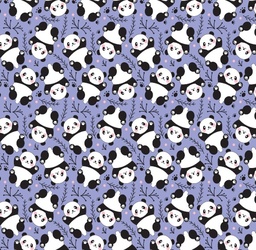 [APA1000] BRUSH ESTAMPADO PANDA LILA