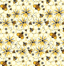 [ABE1001] BRUSH ESTAMPADO ABEJA NIDO