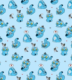 [SSB1000] SATIN ESTAMPADO SAJA BOYS TIGRE