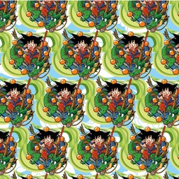 [VGU1001] BRUSH ESTAMPADO GOKU Y SHENG LONG