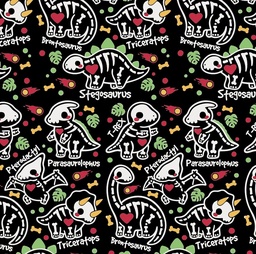 [HWN1009] BRUSH ESTAMPADO DINOSAURIOS FOCILES