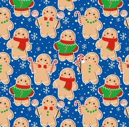 [NGL1001] BRUSH ESTAMPADO GALLETAS NAVIDEÑAS