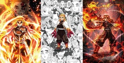 [FRD1000] BRUSH ESTAMPADO FRENTES RENGOKU DEMON SLAYER ADULTO