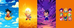 [FDB1001] BRUSH ESTAMPADO FRENTES DRAGON BALL NIÑO 2