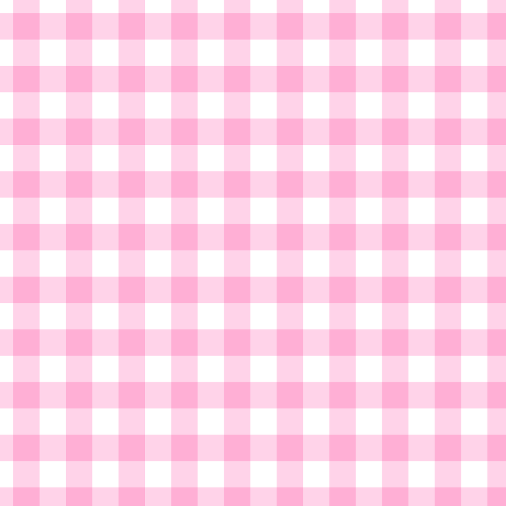 BRUSH ESTAMPADO CUADROS ROSADOS & BLANCOS