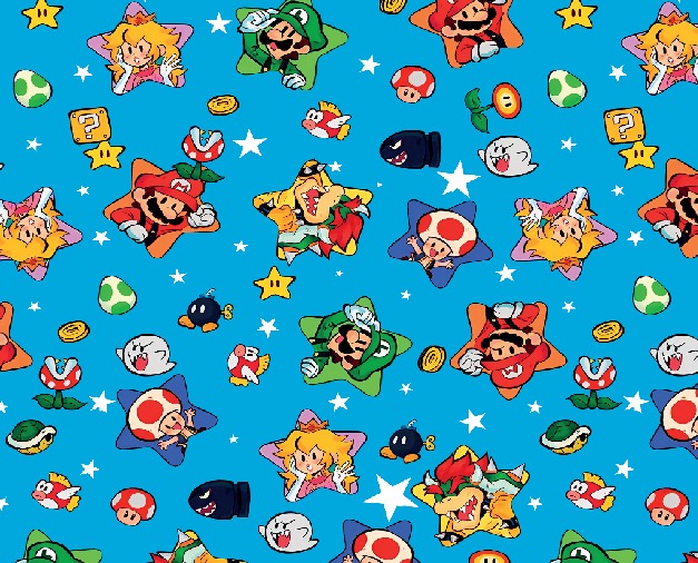 BRUSH ESTAMPADO MARIO BROS