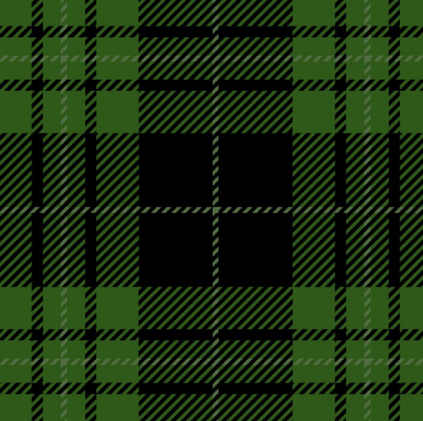 BRUSH ESTAMPADO VERDE FUERTE