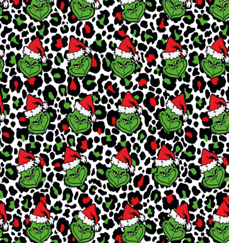 BRUSH ESTAMPADO PRINT Y GRINCH
