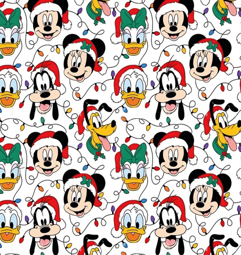 BRUSH ESTAMPADO MICKEY, MINNIE Y DONALD