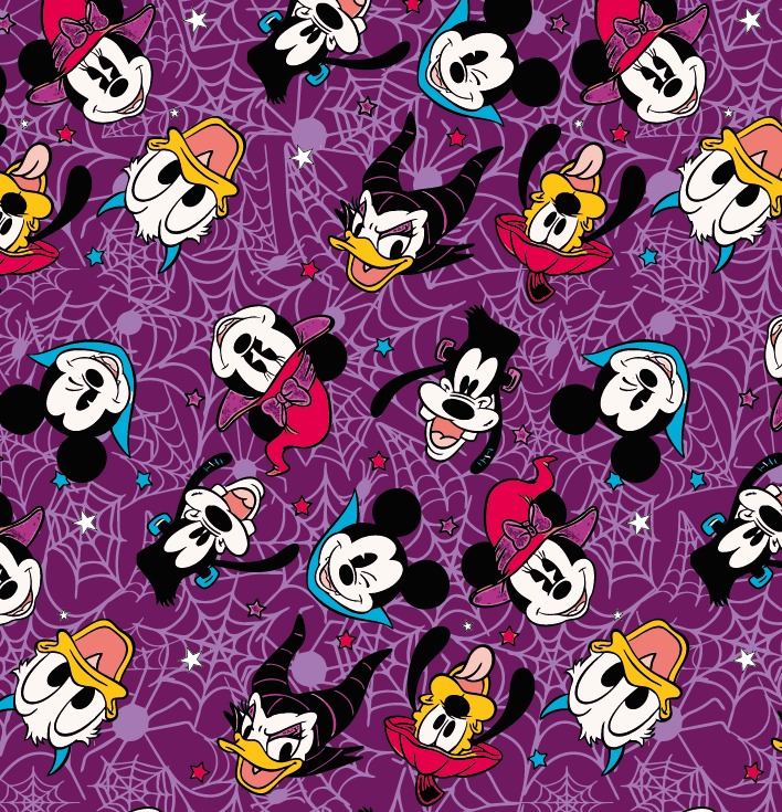BRUSH ESTAMPADO DISNEY HALLOWEEN