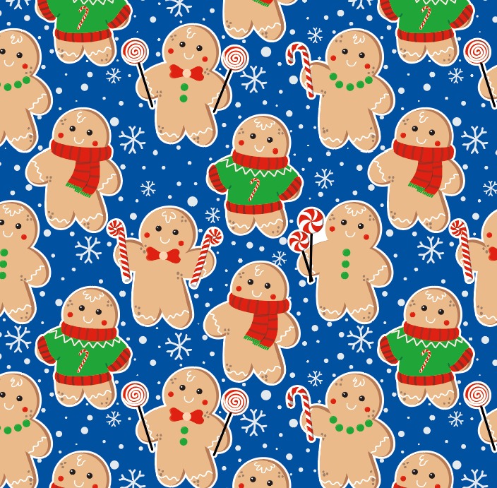 BRUSH ESTAMPADO GALLETAS NAVIDEÑAS