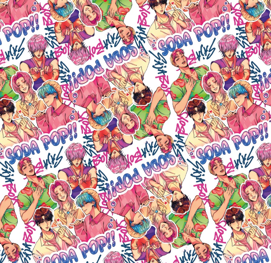 BRUSH ESTAMPADO SODA POP DEMON HUNTERS