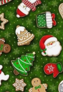 BRUSH ESTAMPADO COLACHO Y ARBOL FONDO VERDE