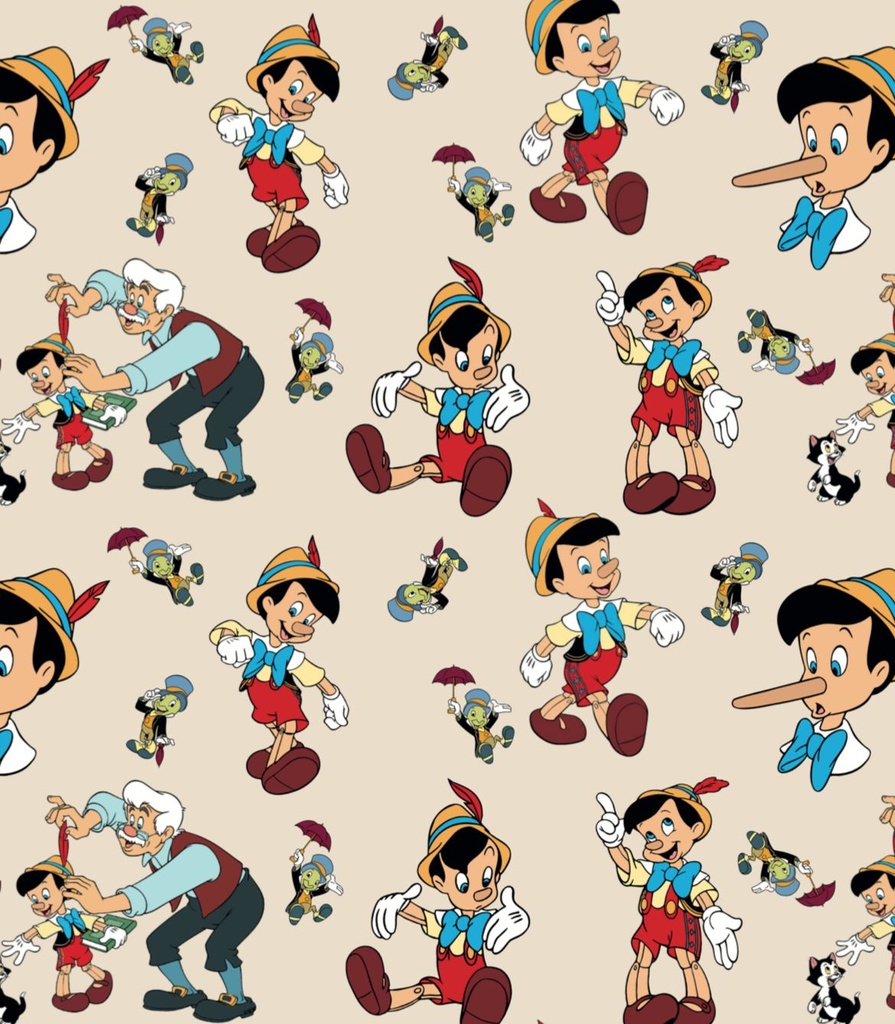 BRUSH ESTAMPADO PINOCHO