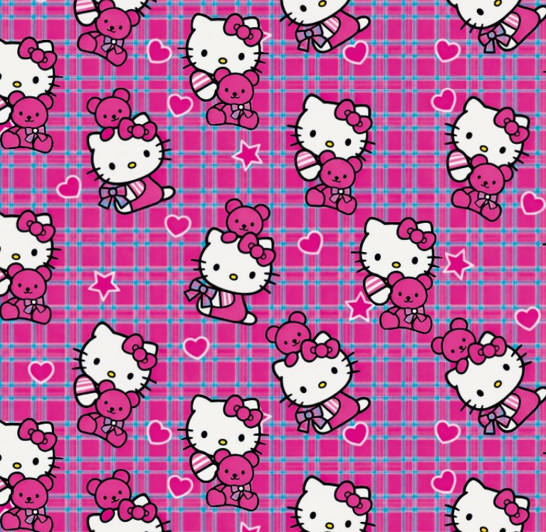 BRUSH ESTAMPADO HELLO KITTY CUADROS