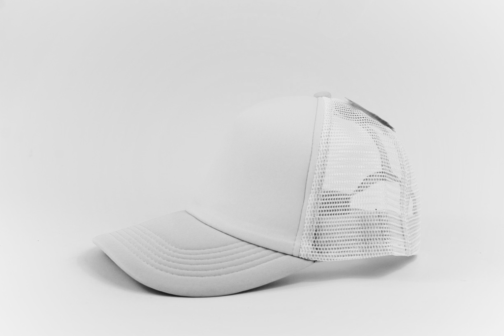 GORRA MALLA BLANCO-BLANCO    