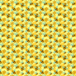 [AAB1000] BRUSH ESTAMPADO ABEJAS