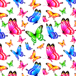 [AMA1008] BRUSH ESTAMPADO MARIPOSA 08