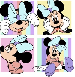 [DMI1001] BRUSH ESTAMPADO MINNIE 1