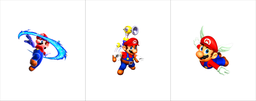 [FMB1000] BRUSH ESTAMPADO FRENTES MARIO ADULTO